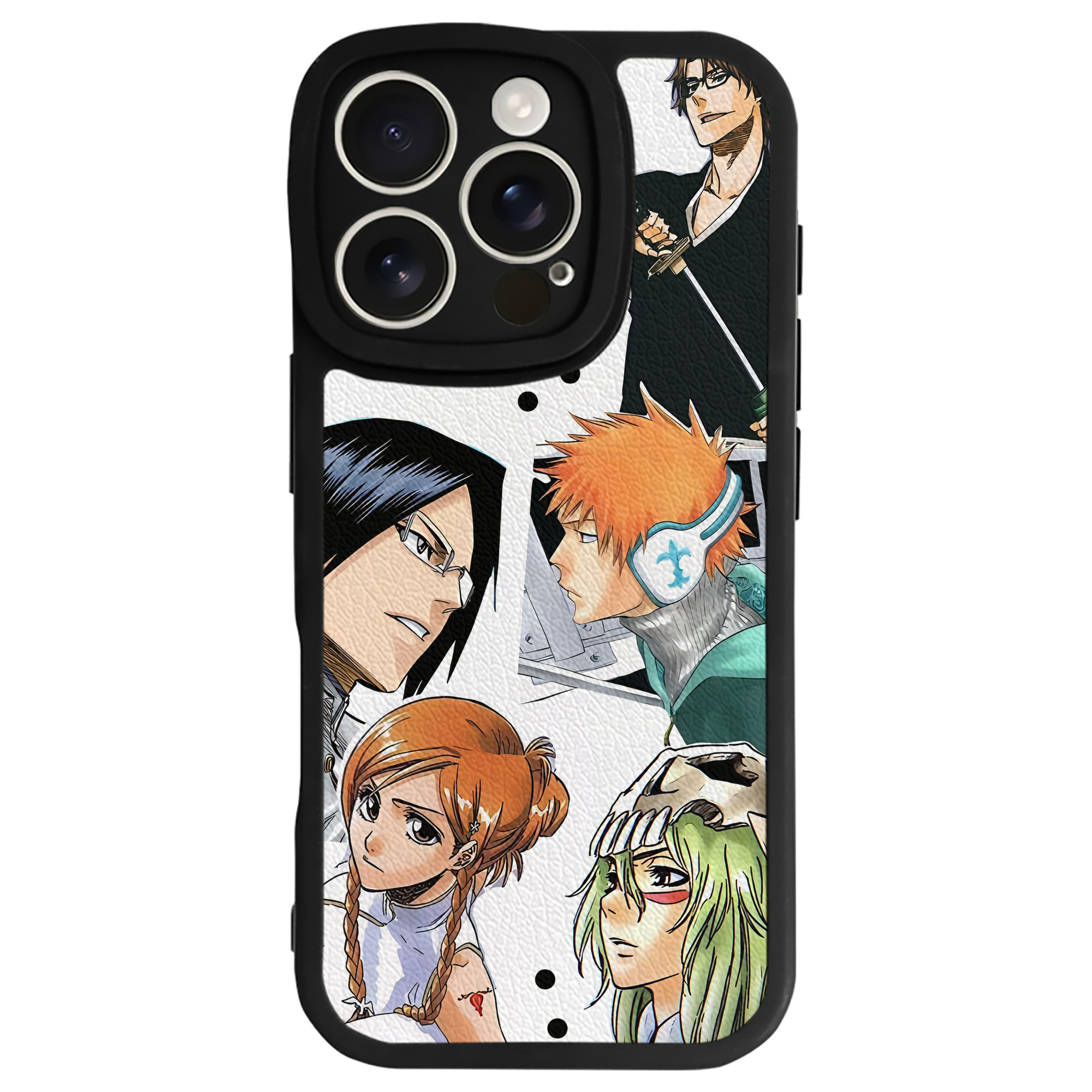 （画像用） ハイキュー!! Haikyu!! 【iPhone 16シリーズ対応】シリコンスマホケース（レザー調） 材質：シリコン